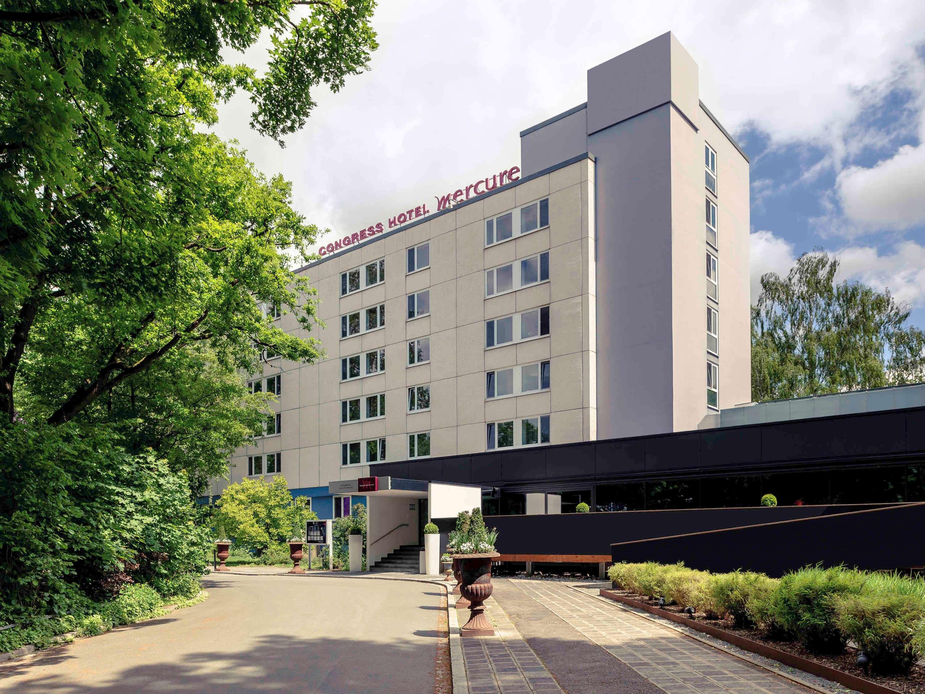 Congress Hotel Mercure Nuernberg An Der Messe Exterior foto
